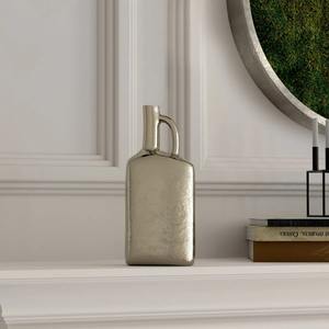 Vase en forme de carafe, finition argentée, idéal pour une décoration élégante de la maison, un style de chambre moderne, les événements festifs et les occasions spéciales - Product Image 3