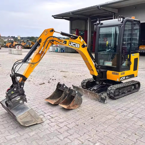 Excavadora de cadenas usada confiable de 3 toneladas con orugas de acero reforzado y motor potente para condiciones de excavación en terrenos accidentados - Product Image 1