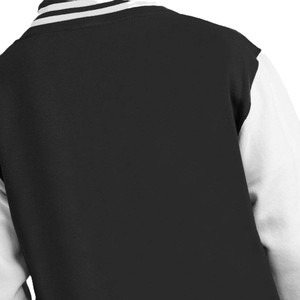 Sudadera Universitaria Personalizada de Alta Calidad, Unisex, Casual, Hecha a Medida, con Hombros Caídos, Manga Larga, Estilo Varsity - Product Image 6