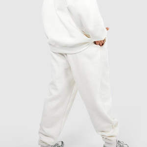 Conjunto Deportivo Personalizado con Estampado Puff, Ropa de Otoño, Estilo Urbano, Pantalones Anchos y Sudadera con Cuello en V para Mujer - Product Image 5