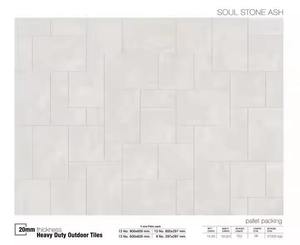 Walkway Paving India Garden Decorative 20mm Thick Porcelain Outdoor Tiles Heavy Duty Rectified R11 Floor Pavers Hall Bathroom - Product Image 6