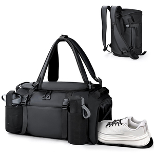 Best Selling Unisex Gym Training Bags with Durable Zipper and Polyester Lining Hot Sale Two Way Carry for Men and Women Gym Bag - Product Image 1