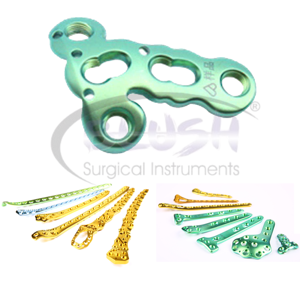 Orthopedic Surgical Trauma Non-Locking Plate Large Fragment Instrument Set for Lower Limb Bone Manual By <b>Blush</b> Surgical - Product Image 3