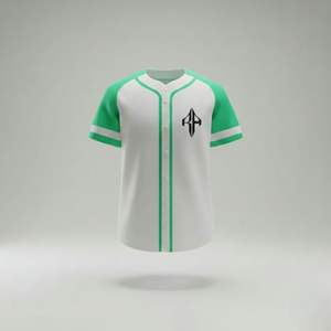 Camisetas de Béisbol 100% Poliéster, Transpirables, de Secado Rápido, con Estampado Técnico, para Adultos, Cuello en V, Impresión Digital de Alta Calidad - Product Image 2