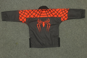 Kimono de Jiu-Jitsu Brésilien pour Adultes Style Spider-Man |   Uniforme d'arts martiaux BJJ personnalisé pour super-héros, pantalon assorti en polyester/coton - Product Image 6