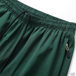 Top Quality Men Slim Fit Shorts Premium Stretch Cotton Blend Athletic Cut <b>Elastic</b> Waist Drawstring Soft Feel Casual Gym Summer - Product Image 3