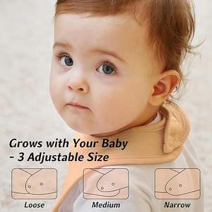 Ensemble de bavoirs pour bébé 100% bambou, super doux et absorbant - Product Image 5