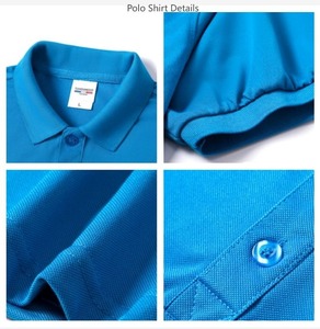 Camiseta Polo de Algodón Ajustada a la Moda, Camiseta Polo 100% Algodón con Estampado Personalizado, Camiseta Polo con Logotipo Propio para Hombres, Mujeres y Niños - Product Image 5