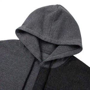 Sudadera con Capucha Unisex Extra Grande con Cierre, 100% Algodón, Manga Larga, Estilo Casual para Otoño, Tejido de Punto, con Bolsillos - Product Image 3