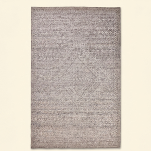 DECORDEC Wool Stone Mosaic Taupe Grey Hand <b>Tufted</b> <b>Rug</b> Modern Abstract Textured Area Carpet Non-Slip Eco-Friendly for Living Room - Product Image 1