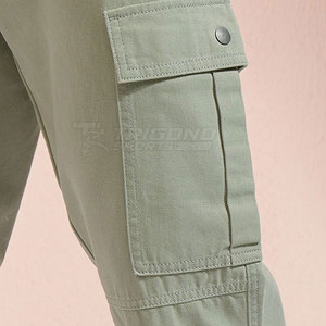 <b>Stretch</b> Lightweight Casual <b>Cargo</b> <b>Pant</b> with 100% Cotton Breathable Fabric for Easy Movement and Comfortable Daily Activities - Product Image 6
