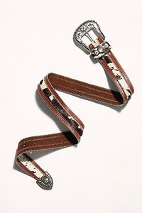 Cinturones de Cuero con Pelo de Vaca Estilo Vaquero, Accesorios de Cuero Personalizados al por Mayor de Divine International - Product Image 2
