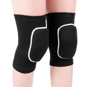 Sports Polyester Spandex Heavy <b>Foam</b> Padding <b>Thick</b> Flexible Protector Anti-Slip Knee Support Brace / Pads / Sleeves with OEM - Product Image 6