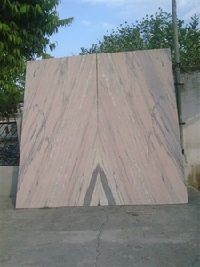 Exclusive Udaipur Pink <b>Marble</b> Blocks With Soft Pink Veins For Premium Flooring Wall Panels Countertops Walls & Designer Interior - Product Image 2
