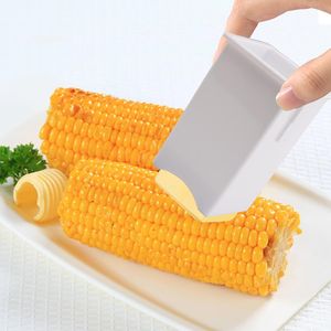 Set di 2 Portaburro a Forma di Pannocchia con Coperchio Integrato, Elegante Porta Burro - Product Image 2