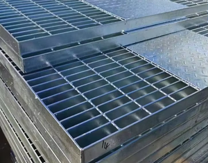 Plaque de couverture de tranchée de drainage en acier galvanisé |   Revêtement de sol antidérapant industriel, usine OEM - Product Image 3