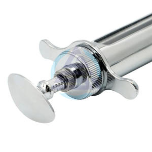 Jeringa de Acero Inoxidable de 10/20/30/50 ml, Jeringa Hipodérmica Veterinaria para Animales, Inyector para Cerdos, Ganado, Ovejas, Herramientas Veterinarias, Suministros Agrícolas - Product Image 4