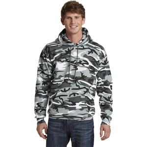 Sudaderas con capucha de lana de algodón 100% de moda de lujo para hombre, ropa de calle con estampado de camuflaje personalizado, estilo Vintage Unisex para invierno - Product Image 1