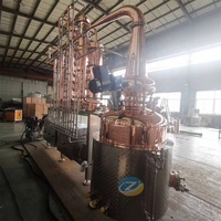 Machine distiller moonshin équipe usine d'éthanol petite usine d'éthanol