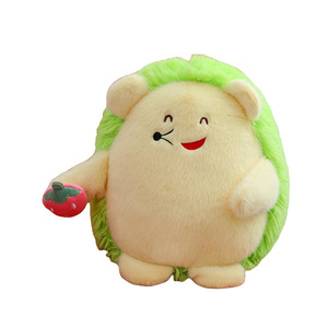 Nuovo Peluche a Tema Fragola e Ravanello, Simpatico Piccolo Cignotto in Stile Cartone Animato, Bambola di Comfort per Bambini con Imbottitura in Cotone PP - Product Image 1