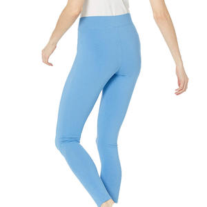 Leggings de Yoga para Mujer, Nuevos, Sin Costuras, Transpirables, de Algodón/Fibra de Bambú, para Gimnasio, Fitness, Cómodos, Elásticos, Hasta la Rodilla - Product Image 1