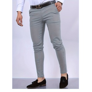 Pantalones Chinos de Algodón Grueso, Resistentes al Agua, Ecológicos, de Corte Regular y Talla Grande para Hombre, Ideales para Vestir Casual en Otoño - Product Image 4