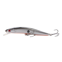 Leurre de pêche flottant dur de 10 cm et 8 g, type Minnow, Swimbait, Crankbait, Wobbler pour Carpe, Bar rayé, eau douce et eau salée, matériel de pêche