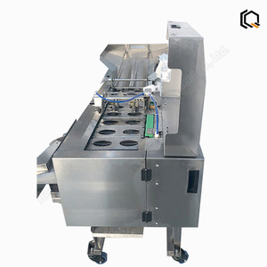 Automatic Egg Liquid Separator Egg Shell Cracker <b>Row</b> Breaker Crack Egg Break <b>Machine</b> - Product Image 3