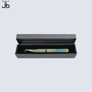 แหนบต่อขนตาสแตนเลส ราคาแข่งขัน บรรจุกล่องการ์ดแบบกำหนดเอง แหนบต่อขนตา - Product Image 2