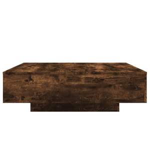 Mesa de centro de madera de ingeniería de roble ahumado de 39.4"x39.4"x12.2" - Product Image 5