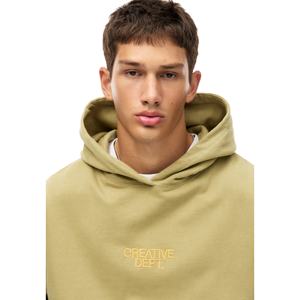 Automne Style nouvelle arrivée imprimé lettre hommes mode lâche coton mélangé à capuche cordon pull perdre Fit hauts sweats à capuche - Product Image 2