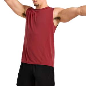 Camiseta Deportiva Personalizada al por Mayor para Hombre, Camiseta de Gimnasio con Nervaduras, Camiseta de Entrenamiento Super Gruesa para Verano, OEM ODM - Product Image 2