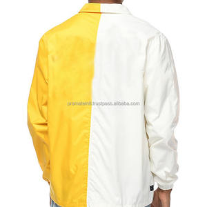 เสื้อแจ็กเก็ตแบบโค้ชของผู้ชายเสื้อแจ็กเก็ตสไตล์ฤดูหนาวมีฮู้ดผ้าระบายอากาศได้ดีหลากสี - Product Image 3