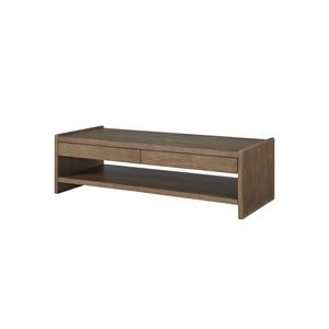 Tavolino da Cocktail Cocoa con 2 Cassetti e Piano in Legno, Eleganti Tavolini da Caffè - Product Image 3