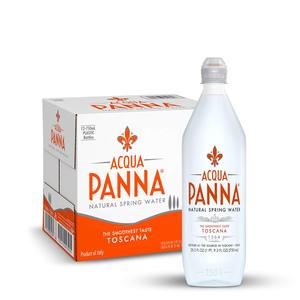 Proveedor mayorista de agua natural de manantial Acqua Panna en presentaciones de 750ml/500ml/330ml a precios de descuento. - Product Image 4