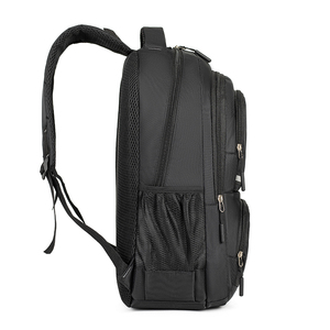 Sac à dos de sport tendance unisexe en polyester, fermeture éclair, imperméable, 20-37L, bandoulière arquée, poignée détachable - Product Image 4