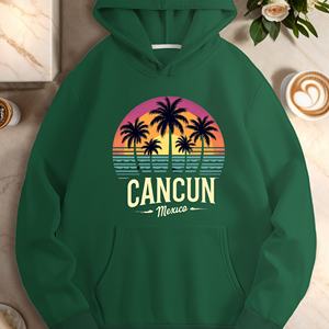 Sudaderas casuales de mujer CANCUN palmtrees - Product Image 4