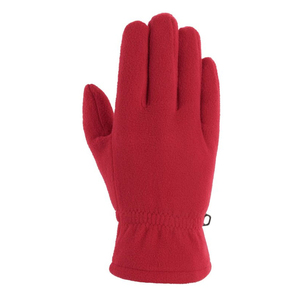Gants thermiques rouges en polaire, longueur poignet, en polyester et coton, décontractés, pour l'extérieur, l'hiver, le cyclisme, compatibles écran tactile, séchage rapide - Product Image 1