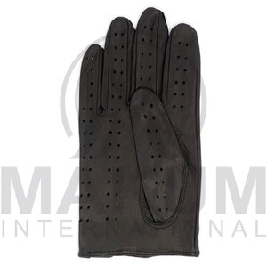Guantes de cuero de precio mayorista, guantes de conducción de cuero puro hasta la muñeca - Product Image 2