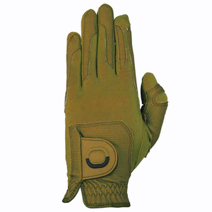 Gants de golf en cuir véritable Cabretta pour hommes, main gauche/droite, doux, respirants, légers, avec sangle de poignet réglable, protection UV complète des doigts - Product Image 5
