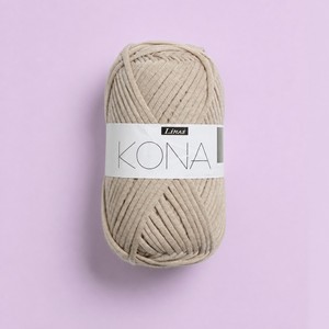 ไหมพรมอะคริลิคผสมคอตตอนและไนลอนสำหรับถักโครเชต์ ยี่ห้อ KONA น้ำหนัก 65 กรัม ไหมพรมถักมือ ไหมพรมคอตตอน ไหมพรมอะคริลิคขายส่ง - Product Image 4