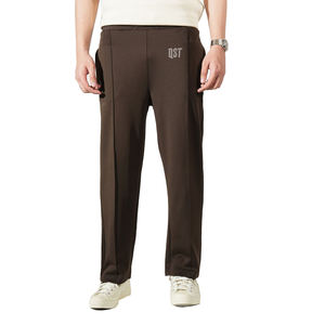 Pantalones Formales de Hombre, Corte Recto, Ligeros, Cintura Media, Cierre con Cordón, Transpirables, Alta Calidad, Personalizables, MOQ Bajo, OEM, ODM, Venta al Por Mayor - Product Image 1