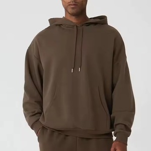 Sudaderas con Capucha para Hombre al por Mayor, Ligeras, Personalizadas, de Color Sólido, Estilo Urbano, Tejidas, Casuales, de Forro Polar - Product Image 1
