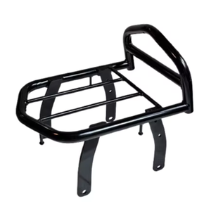 SK0303 Portaequipajes de Motocicleta de Hierro, Reemplazo OEM para Rebel, Color Negro, Capacidad de Carga de 8 kg, Montaje Trasero, Recubrimiento en Polvo, Taiwán - Product Image 1