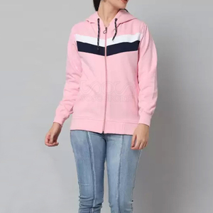 Sudadera con Capucha Deportiva para Mujer con Franja Lateral, Amarilla, de Algodón, Ropa Deportiva Profesional para Entrenamiento, Estilo Nuevo 2026 - Product Image 3