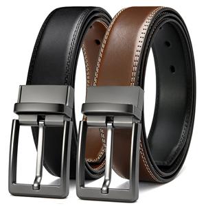 เข็มขัดหนังวัวแท้คุณภาพสูง ดีไซน์ใหม่ สำหรับทุกเพศ  สำหรับผู้ชาย - Product Image 1