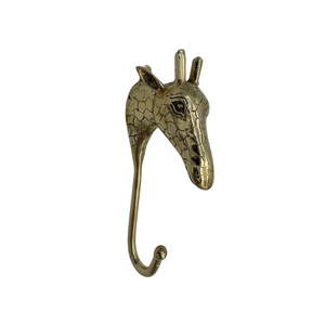 Gancho de pared de metal étnico antiguo con diseño de máscara, tallado tribal decorativo, para llaves, toallas y abrigos, accesorio de pared de metal artesanal - Product Image 5