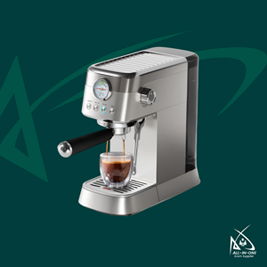 Cafetera Espresso Portátil Sudex HM1102MM de Acero Inoxidable, 20 BAR, Eléctrica, con Vaporizador de Leche - Product Image 1