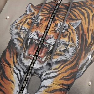 Up Felt Custom DTG Printing Hoodie Heavyweight 100% Cotton 450 GSM Fleece Hoodie For Unisex Eco Friendly Breathable Style - Product Image 4