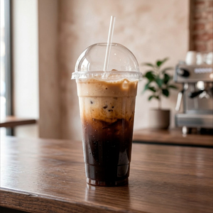 Wholesale Transparent <b>Cups</b> 12/16/22oz PP <b>Plastic</b> <b>Cups</b> With Lids For Iced Beverage Matcha Tea Coffee Juice - Product Image 1